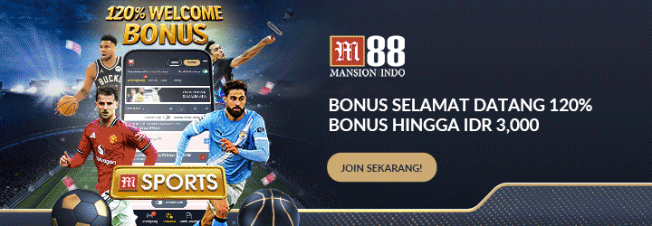 Banner informasi link alternatif M88 untuk akses taruhan olahraga dan kasino online